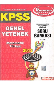 Karacan Akademi Yayınları 2012 Kpss Genel Yetenek