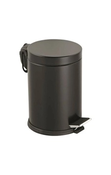 3lt Siyah Pedallı Metal Çöp Kovası Çok Renkli 3lt Siyah Pedallı Metal Çöp Kovası Çok Renkli