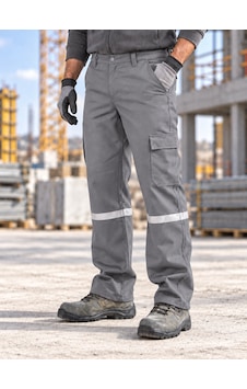 7/7 Kışlık Gabardin Reflektörlü İşçi Pantolonu Gri Kargo Cepli Kalın Gabardin İnşaat İş Pantolonu 7/7 Kışlık Gabardin Reflektörlü İşçi Pantolonu Gri Kargo Cepli Kalın Gabardin İnşaat İş Pantolonu