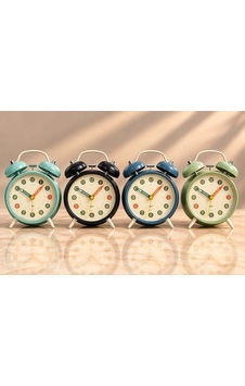 Metal Çift Zilli Çalar Saat Alk6457 01 Metal Çift Zilli Çalar Saat Alk6457 01