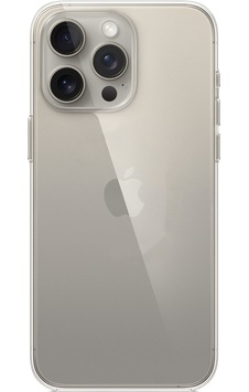 Apple Uyumlu iPhone 15 Pro Max Şeffaf Silikon Kılıf Şeffaf Apple Uyumlu iPhone 15 Pro Max Şeffaf Silikon Kılıf Şeffaf