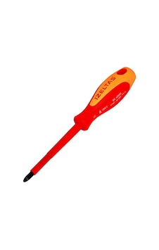 İzeltaş 45x80 Elektrikçi İzoleli Yıldız Tornavida 1000V 414518 İzeltaş 45x80 Elektrikçi İzoleli Yıldız Tornavida 1000V 414518