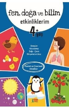 Fen Doğa ve Bilim Etkinliklerim 4+Yaş - Minik Ada Fen Doğa ve Bilim Etkinliklerim 4+Yaş - Minik Ada