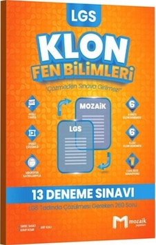 Mozaik 8. Sınıf Lgs Fen Bilimleri Klon 13 Deneme Ayraç Hediye Mozaik 8. Sınıf Lgs Fen Bilimleri Klon 13 Deneme Ayraç Hediye