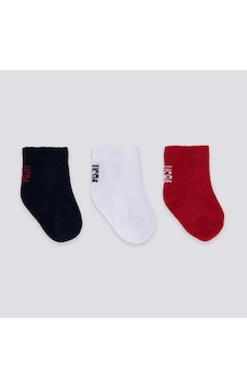 U.s. Polo Assn Erkek Bebek Çorap 2201 Lacivert-beyaz-kırmızı U.s. Polo Assn Erkek Bebek Çorap 2201 Lacivert-beyaz-kırmızı