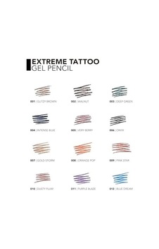 Extreme Tattoo Dövme Etkili Yoğun Pigmentli Mat Bitişli Jel Göz Kalemi No. 004 - Intense Blue - 8682536028868 Extreme Tattoo Dövme Etkili Yoğun Pigmentli Mat Bitişli Jel Göz Kalemi No. 004 - Intense Blue - 8682536028868