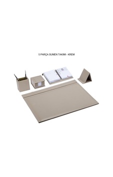 Gıpta 7068 Solıd 5 Parça Sümen Takımı Krem Gıpta 7068 Solıd 5 Parça Sümen Takımı Krem