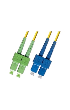 Cabex Sc/apc 'den Sc/upc 'ye Dublex Fiber Optik Patchcord Singlemode 3 Mt Cabex Sc/apc 'den Sc/upc 'ye Dublex Fiber Optik Patchcord Singlemode 3 Mt