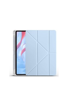 Aksesuarcim Pad X9 11.5' İle Uyumlu Kılıf Silikon Yumuşak Kalem Bölmeli Esnek 4 Farklı Stand Olabilen Tablet Kılıfı Mavi Sku: Zeusb0fhj8xn83 Arka Kapak
