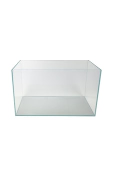 Atakanpetshop 25x25x25 Cm Full Ultra Clear Rodajlı Cama Cam Akvaryum 6mm