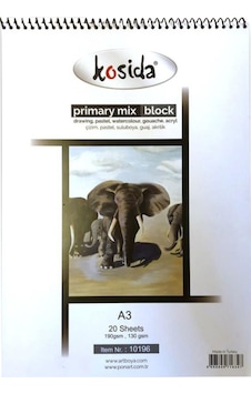 Kosida Primary Painting Blok A3 20 Sayfa 190 G 10 628 196 Kosida Primary Painting Blok A3 20 Sayfa 190 G 10 628 196