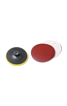 Tedar Cırtlı Disk Altı 115mm - Yedek Zımparalı Najmaddin