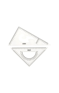 Gönye Seti 25 Cm Şeffaf Gönye Seti 25 Cm Şeffaf
