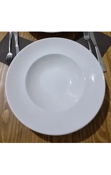 Konak Makarna Tabağı 30 Cm Hy Kütahya Tulu Beyaz Konak Makarna Tabağı 30 Cm Hy Kütahya Tulu Beyaz