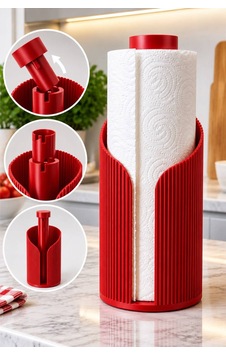 Modern Rulo Peçetelik 3d Tasarım Ürünü Yemek Masası Peçetelik Kırmızı Kırmızı Modern Rulo Peçetelik 3d Tasarım Ürünü Yemek Masası Peçetelik Kırmızı Kırmızı