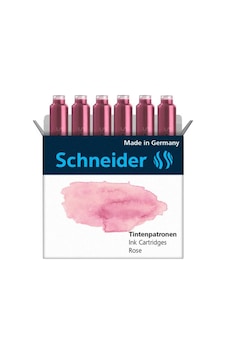 Schneider Tintenpatronen 6'Lı Gül Dolma Kalem Kartuşu 166129 Schneider Tintenpatronen 6'Lı Gül Dolma Kalem Kartuşu 166129