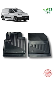 Toyota Proace City Panelvan Van Havuzlu Oto Paspas Ön Iki Parça Toyota Proace City Panelvan Van Havuzlu Oto Paspas Ön Iki Parça
