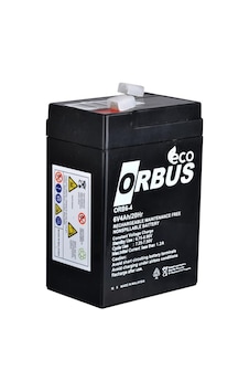 Orbus 6v 4ah Bakımsız Kuru Akü Orbus 6v 4ah Bakımsız Kuru Akü