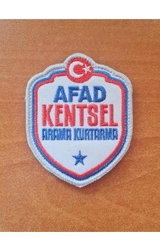 Afad Kentsel Arama Kurtarma Peç armas yama Çok Renkli