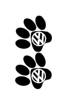 Volkswagen İçin Uyumlu Aksesuar Hayvan Ayak İzi Oto Arkası Sticker 10 10 Cm Volkswagen İçin Uyumlu Aksesuar Hayvan Ayak İzi Oto Arkası Sticker 10 10 Cm