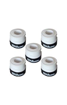 Wilson Comfort Bowl O'Grips 5 Adet Grip Tenis Raketi Gribi Beyaz Wilson Comfort Bowl O'Grips 5 Adet Grip Tenis Raketi Gribi Beyaz