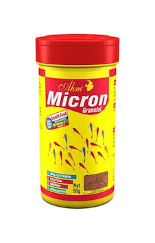 Ahm Micron Ganulat Yavru Balık Yemi 100 ML