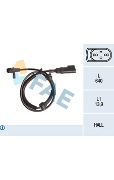 Fae 78145 Arka Abs Sensörü Sağ-sol Connect 1.8tdcı 02 13 Boy:555mm 4370938-2t142b372be-43833610 - Fae 78145 Arka Abs Sensörü Sağ-sol Connect 1.8tdcı 02 13 Boy:555mm 4370938-2t142b372be-43833610 -