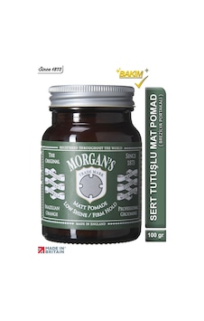 Morgan's Low Shine Sert Tutuşlu Mat Saç Şekillendirici Pomat Green Label 100gr Morgan's Low Shine Sert Tutuşlu Mat Saç Şekillendirici Pomat Green Label 100gr
