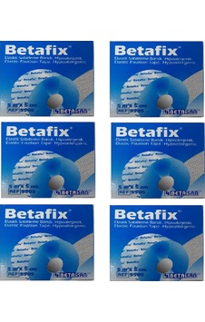 Betasan Betafix Hipoallerjenik Esnek Flaster Bandı 5 x 5 CM 6 Paket Betasan Betafix Hipoallerjenik Esnek Flaster Bandı 5 x 5 CM 6 Paket