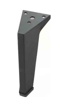 KARAKOÇ, VENA 12 CM METAL, SİYAH KOLTUK,BAZA,MOBİLYA, AYAĞI (4 ADET)