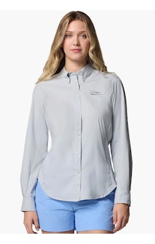 Columbia Columbıa Fl7278 Womens Tamıamı Iı Ls Shırt - 032 Gri