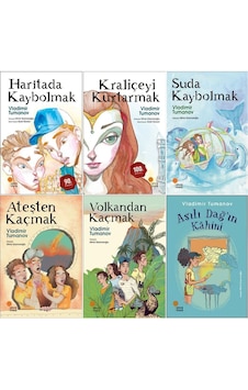 Vladimir Tumanov 6 Kitap Set - Kraliçeyi Kurtarmak - Haritada Kaybolmak - Volkandan Kaçmak Vladimir Tumanov 6 Kitap Set - Kraliçeyi Kurtarmak - Haritada Kaybolmak - Volkandan Kaçmak