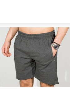 Baharlık Unisex Penye Şort Antrasit Baharlık Unisex Penye Şort Antrasit