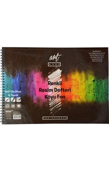 Clara Renkli Resim Defteri Koyu Fon 160 Gr 25 X 35 16 Yaprak Clara Renkli Resim Defteri Koyu Fon 160 Gr 25 X 35 16 Yaprak