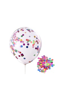 Pazarız Konfetili Balon Pullu Şeffaf Balon Seti 50 Adet Karışık Pazarız Konfetili Balon Pullu Şeffaf Balon Seti 50 Adet Karışık