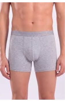 Aksoy Erkek Boxer 3'lü Set Gri - 928303247 Gri
