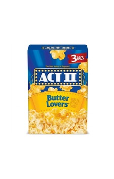 Act Iı Butter Lovers Microwave Popcorn 234g
