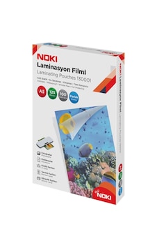 Noki Laminasyon Filmi Parlak 125 Micron A5 100 Lü Noki Laminasyon Filmi Parlak 125 Micron A5 100 Lü