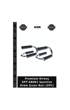 Premium Direnç Spt-sb001 Sportive Krom Şınav Barı 2pc Premium Direnç Spt-sb001 Sportive Krom Şınav Barı 2pc