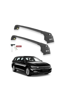 Turtle Volkswagen Passat Variant B8 2015-2023 Ara Atkı Air2 Siyah