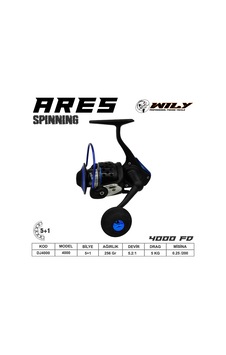Wily Ares Dj 4000 5+1 Bb Olta Makinası Mavi