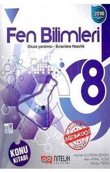 Nitelik Yayınları 8. Sınıf Fen Bilimleri Konu Kitabı Nitelik Yayınları 8. Sınıf Fen Bilimleri Konu Kitabı
