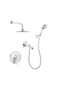 Roca Estreia Pack Eco 5'li Ankastre Banyo Seti Krom Roca Estreia Pack Eco 5'li Ankastre Banyo Seti Krom