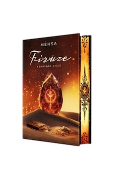 Firuze 1: Kehribar Ateşi Ciltli Yan Boyamalı / Mehsa