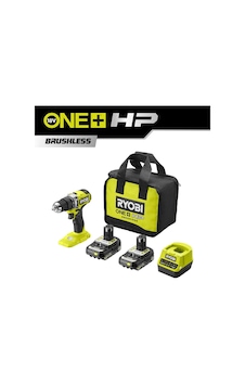 Ryobi RPD18C-220S 18V 2Ah Kömürsüz Çift Akülü Vidalama Matkap - T5133004982 Ryobi RPD18C-220S 18V 2Ah Kömürsüz Çift Akülü Vidalama Matkap - T5133004982