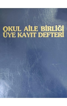 Okul Aile Birliği Üye Kayıt Defteri - Yeni Ay Okul Aile Birliği Üye Kayıt Defteri - Yeni Ay