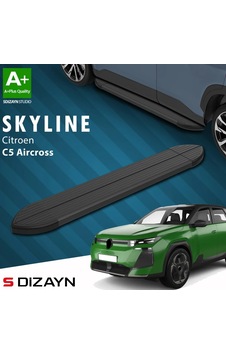 S-dizayn Citroen C5 Aircross 2 Hybrid Benzinli Skyline Siyah Yan Basamak 193 Cm 2025 Üzeri A+ Kalite