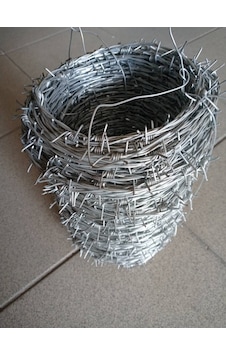 Dikenli Tel 125 Mt.lik 1.30*1.30 Mm-galvanizli Dikenli Tel 125 Mt.lik 1.30*1.30 Mm-galvanizli