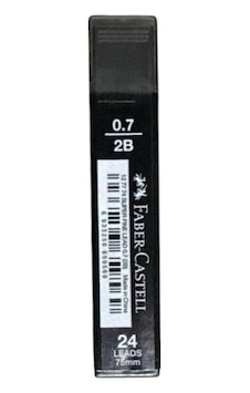 Faber Süper Fine T. Black Min 0,7 Mm 2b 75 Mm
