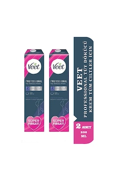 Veet Professional Daha Sert Tüyler İçin Tüy Dökücü Krem 2 x 200 ML
